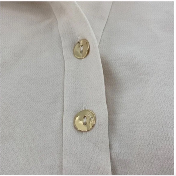 NEW Zara Ecru waisted midi dress, XS,  GD1193 - Picture 5 of 8